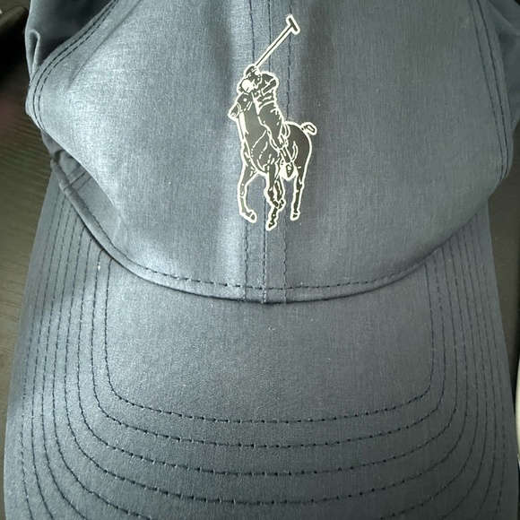 Polo Ralph Lauren Blue Tech Hat Polyester Adjustable One Size - Picture 1 of 3